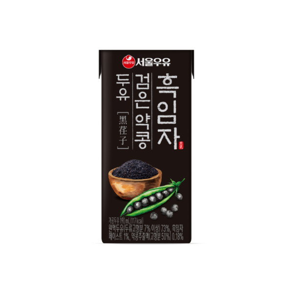 Seoul Sesame Seeds Black Bean Soy Milk 190ml